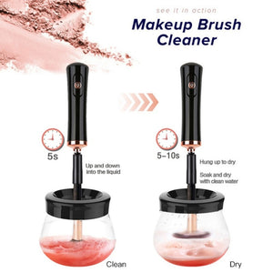 10 Seconds Convenient Electric Wash Makeup Brush Dryer Cleaner Device Make up Brushes Washing Cleanser Cleaning Machine Tool