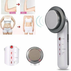 3 In 1 Ultrasonic Massage Galvanic EMS Photon SPA Body Cellulite Remvoer Infrared Fat Removal Facial Therapy Slimming Device