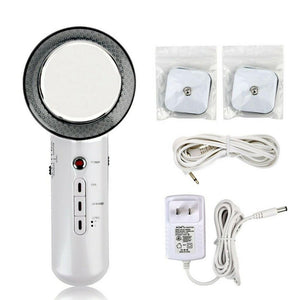 3 In 1 Ultrasonic Massage Galvanic EMS Photon SPA Body Cellulite Remvoer Infrared Fat Removal Facial Therapy Slimming Device