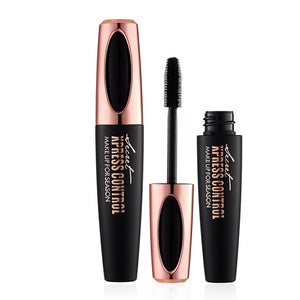 Macfee 4D Silk Fiber Lash Mascara Waterproof Rimel 3d Mascara For Eyelash Extension Black Thick Lengthening Eye Lashes