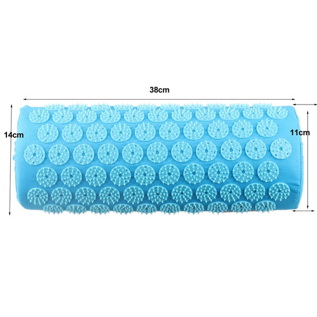 Massager Cushion Massage Yoga Mat Acupressure Relieve Stress Back Body Pain Spike Acupuncture Mat with Pillow