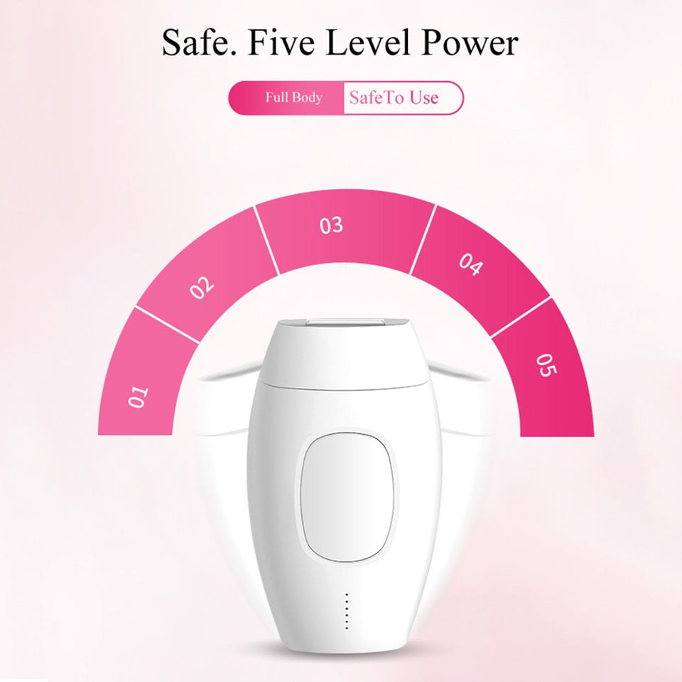 Mini Handheld IPL Laser Epilator Portable Depilator Machine Full Body Facial Permanent Painless Laser Hair Remover Device