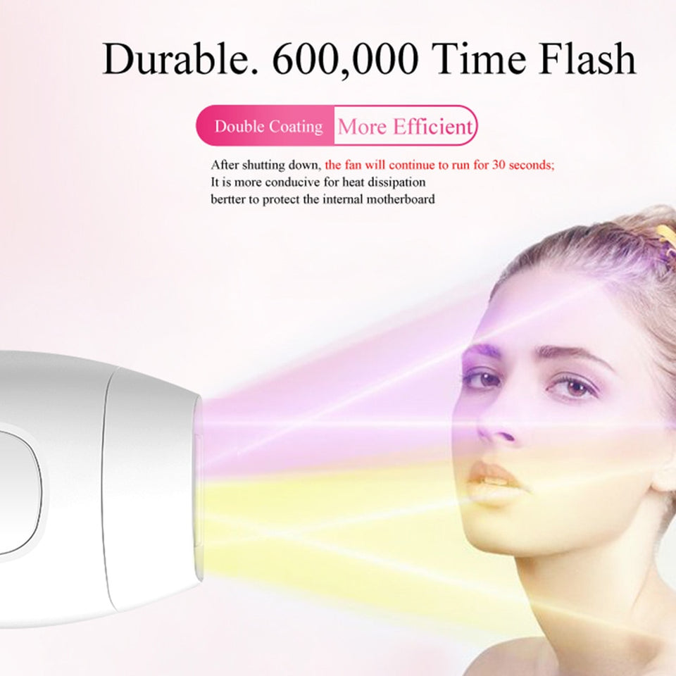 Mini Handheld IPL Laser Epilator Portable Depilator Machine Full Body Facial Permanent Painless Laser Hair Remover Device