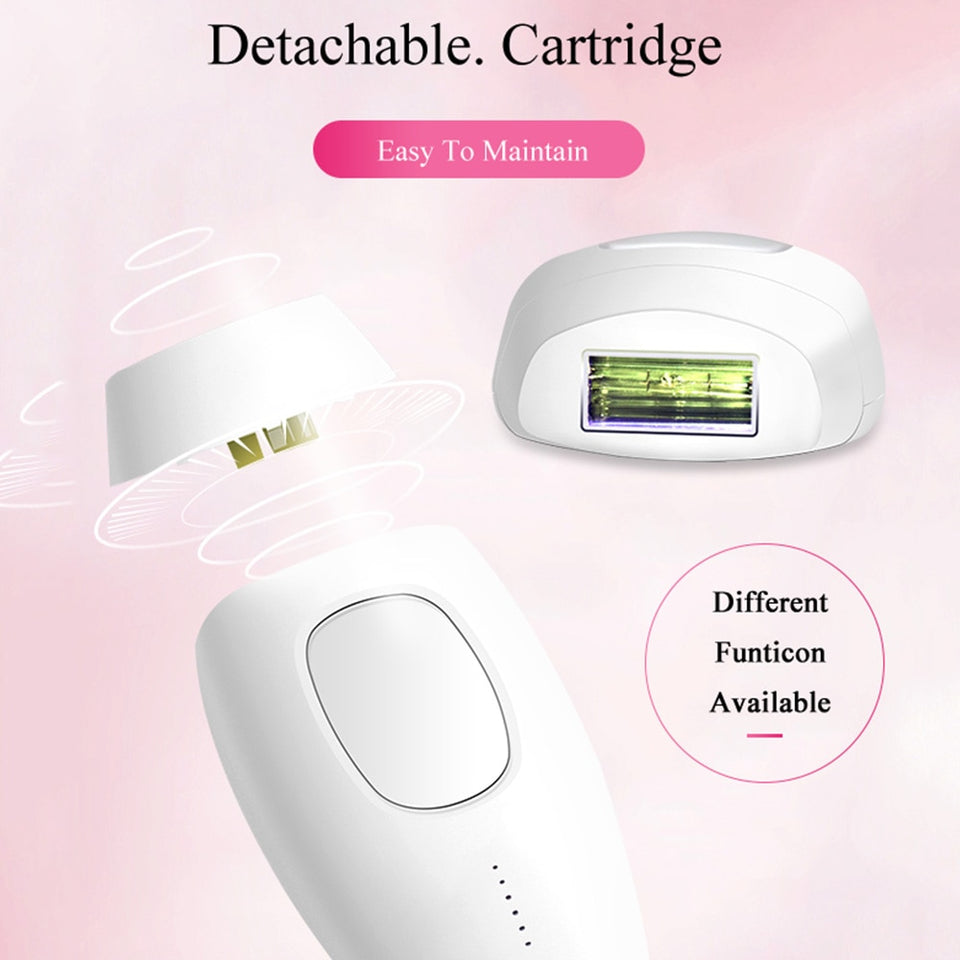 Mini Handheld IPL Laser Epilator Portable Depilator Machine Full Body Facial Permanent Painless Laser Hair Remover Device