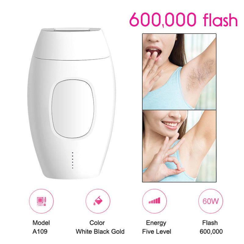 Mini Handheld IPL Laser Epilator Portable Depilator Machine Full Body Facial Permanent Painless Laser Hair Remover Device