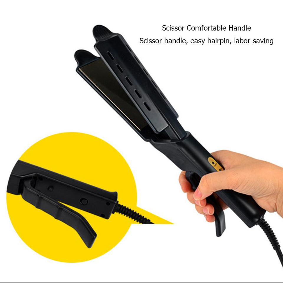 Professional Hair Straightener Four-gear Fast Warm-up Adjustment Ceramic Tourmaline Ionic Flat Hair Straighting Tool Dropshiping