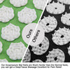 Yoga Lotus Spike Acupressure Mat Pillow Set Back Body Massager Acupuncture Cushion Mat Relieve Stress Tension Pain w/ Carry Bag