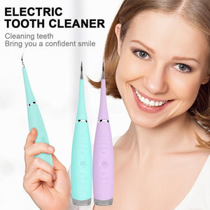 Glamour™ Ultrasonic Tooth Cleaner - GLAMOURFANATICS.COM