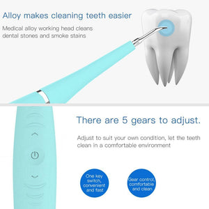 Glamour™ Ultrasonic Tooth Cleaner - GLAMOURFANATICS.COM